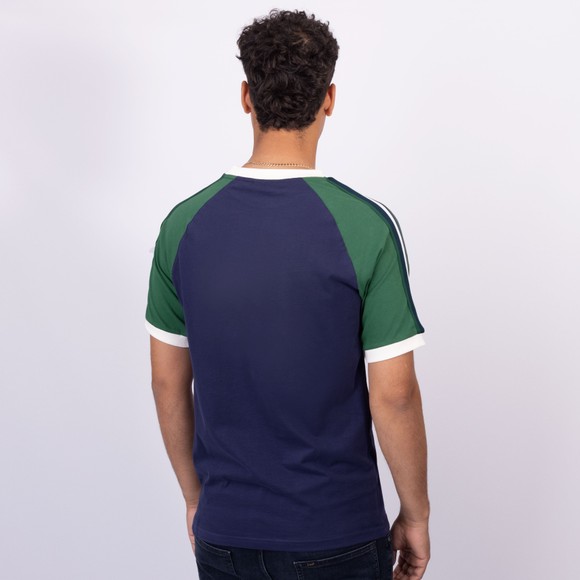 Sergio Tacchini Mens Blue Hadow Ringer T-Shirt main image