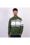 diadora Mens Green 80s Track Jacket