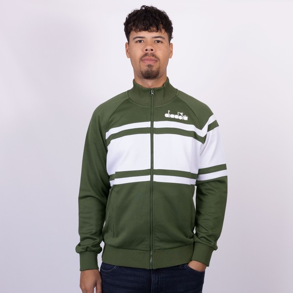 diadora Mens Green 80s Track Jacket main image