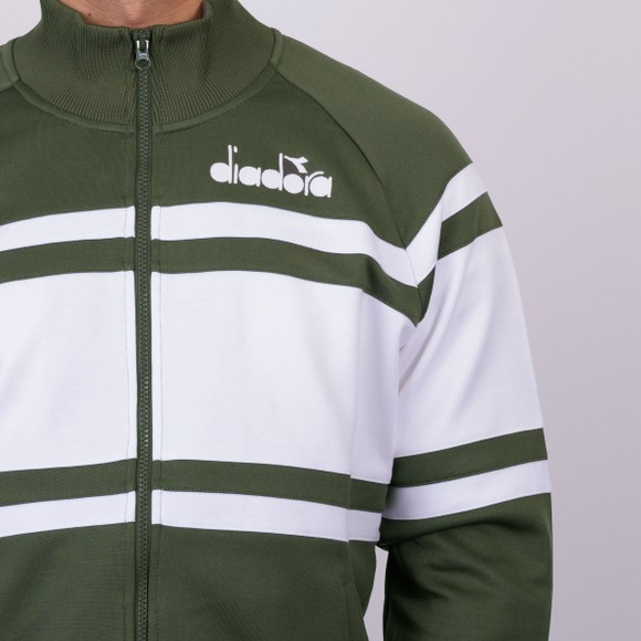 diadora Mens Green 80s Track Jacket main image