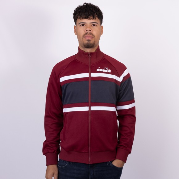 diadora Mens Red 80s Track Jacket main image