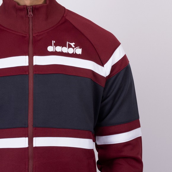 diadora Mens Red 80s Track Jacket main image