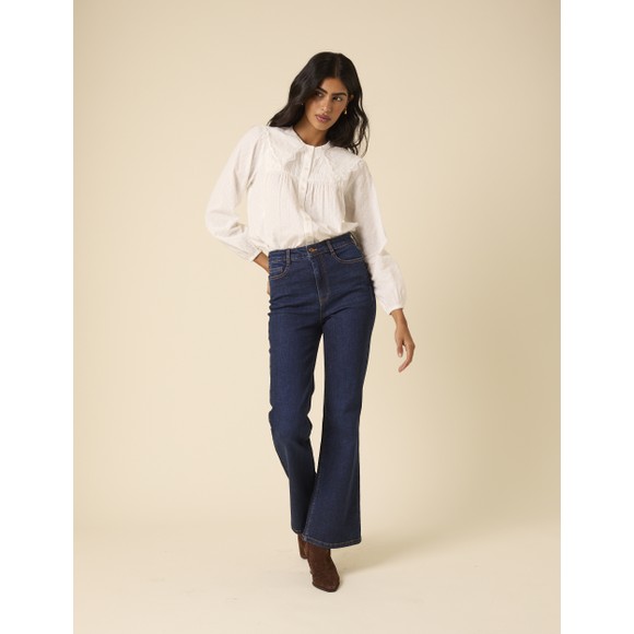 Nobody's Child Womens White Augusta Blouse main image