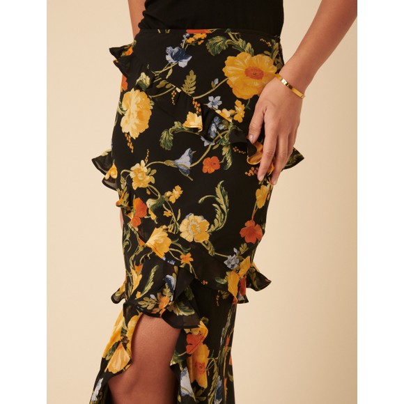 Nobody's Child Womens Black Kamala Skirt main image
