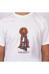 Hackett Mens Off-White Heritage Harry T Shirt