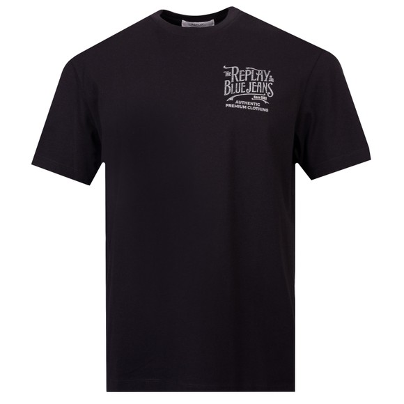 Distressed Lettering T-Shirt