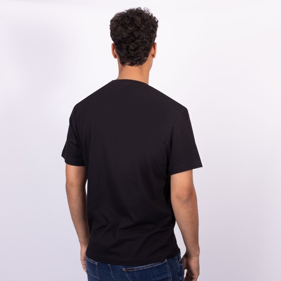 Replay Mens Black Distressed Lettering T-Shirt main image
