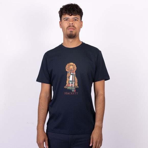 Hackett Mens Blue Heritage Harry T Shirt main image