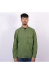 Pretty Green Mens Green Feltham Overshirt