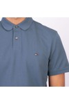 Tommy Hilfiger Mens Blue 1985 Polo Shirt