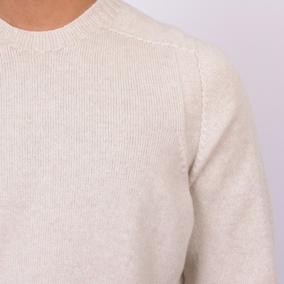 Gran Sasso Mens Brown Wool Crew Neck Jumper main image