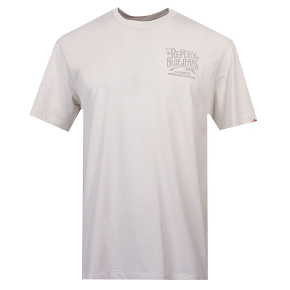 Distressed Lettering T-Shirt
