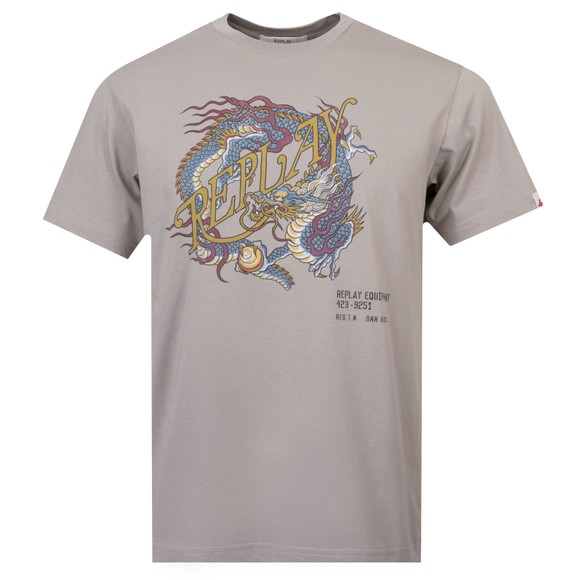 Dragon Print Jersey T-Shirt