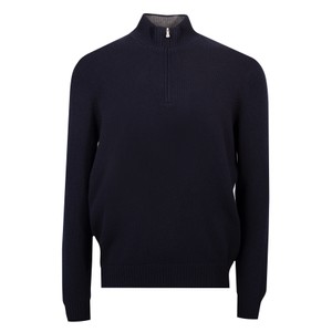 Wool Half Zip Jumper