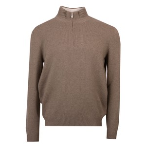 Wool Half Zip Jumper