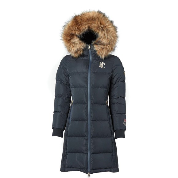 Holland Cooper Womens Blue Team Padded Coat main image