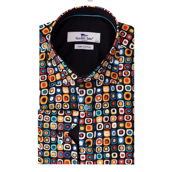 Mosaic Print Shirt