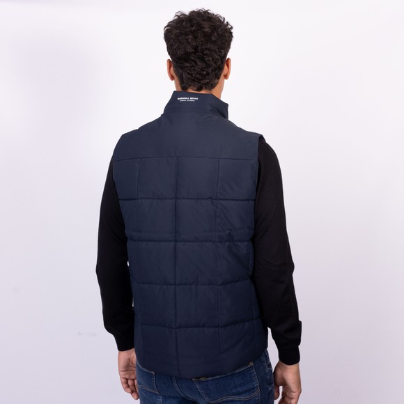 Marshall Artist Mens Blue Capilano Bubble Gilet main image