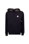 Pretty Green Mens Black Lounge Hoody