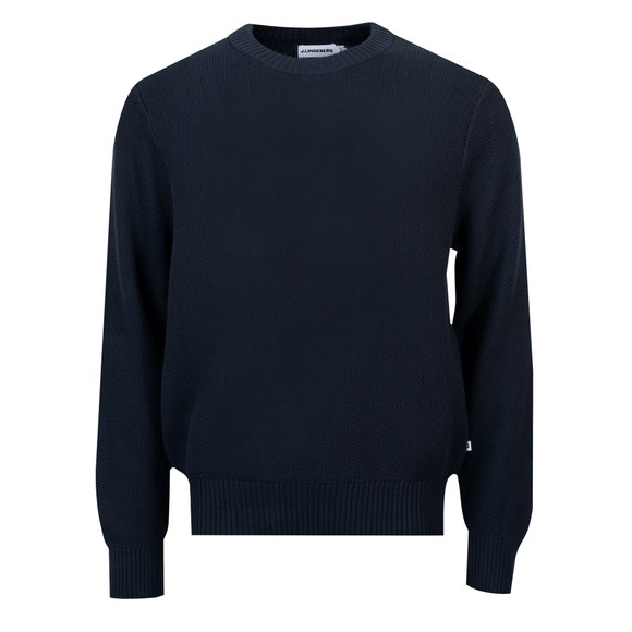 J.Lindeberg Mens Blue Oliver Structure Jumper main image