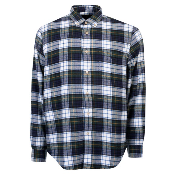 Portuguese Flannel Mens Green Marao Check Shirt main image