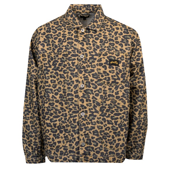 Stan Ray Mens Multicoloured Coverall Leopard Jacket main image