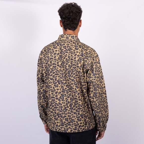 Stan Ray Mens Multicoloured Coverall Leopard Jacket main image