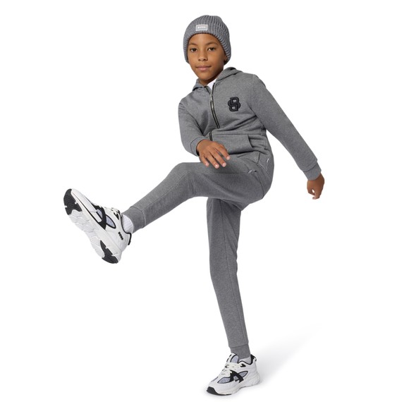 BOSS Boys Grey J52320 Zip Hoody #3