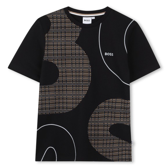 BOSS Boys Black J52724 T Shirt main image