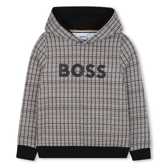 BOSS Boys Black J52357 Hoody main image