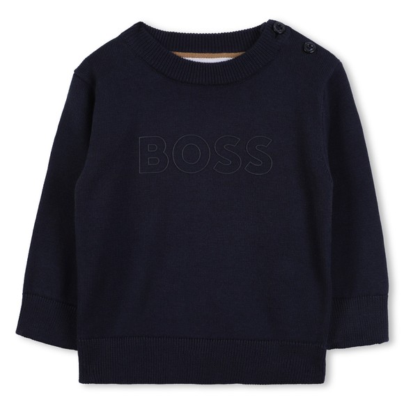 BOSS Baby Boys Blue J52455 Jumper main image