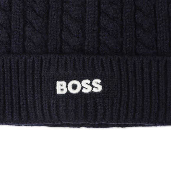 BOSS Baby Boys Blue J52656 Bobble Hat main image