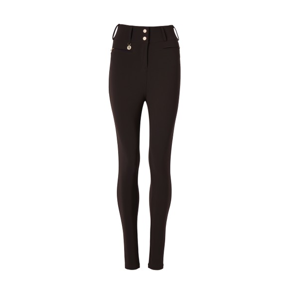Holland Cooper Womens Brown Contour Trouser main image