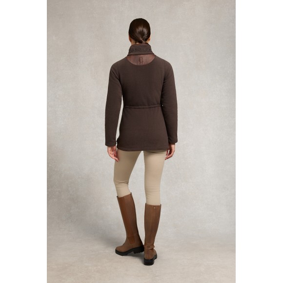 Holland Cooper Womens Brown Country Longline Fleece main image