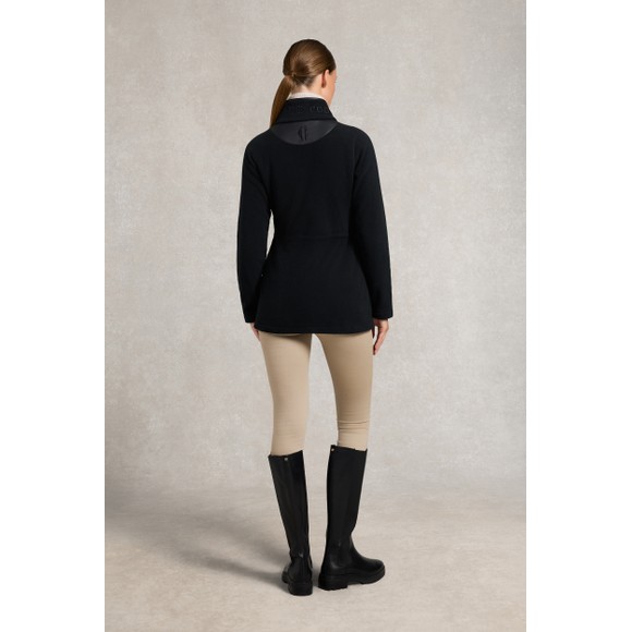 Holland Cooper Womens Black Country Longline Fleece main image