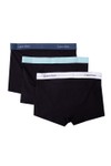Calvin Klein Mens Black Relaxed Fit Trunks