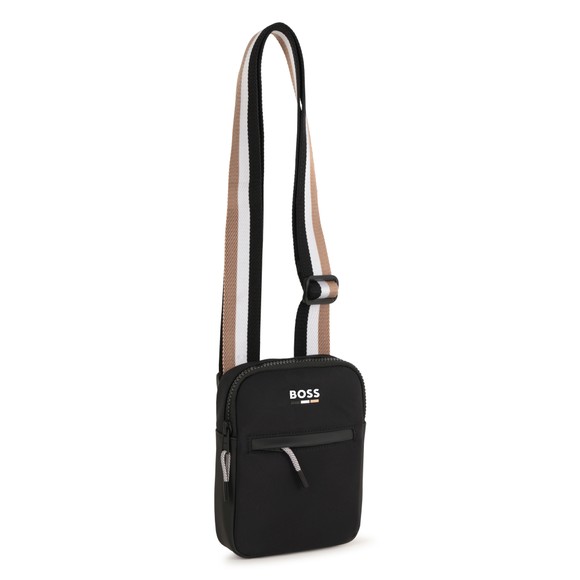 BOSS Boys Black Small Logo Bag main image