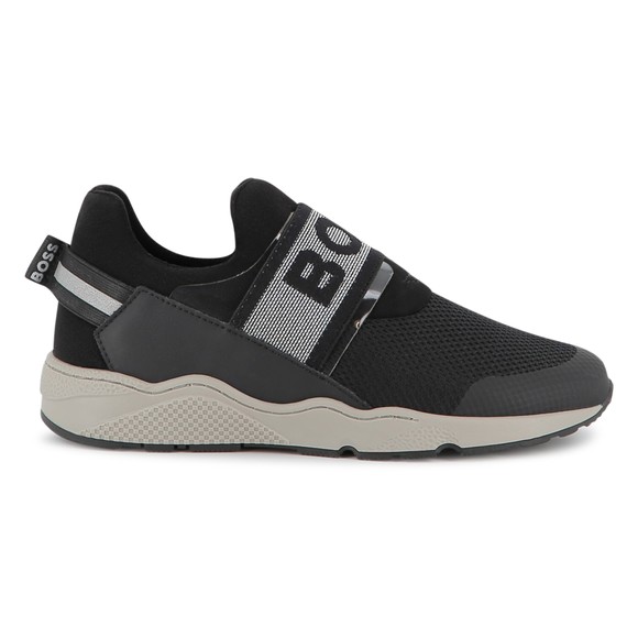 BOSS Boys Black J52556 Trainer main image