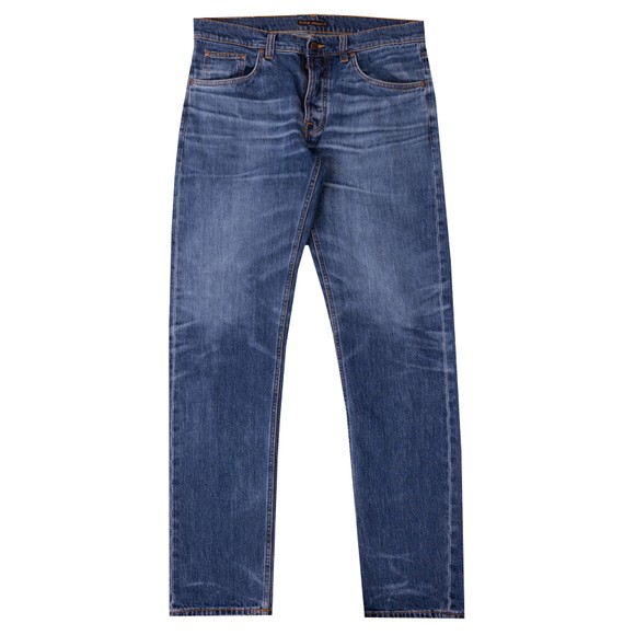 Nudie Jeans Mens Blue Solid Ollie Jean main image