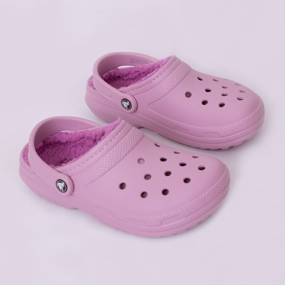Crocs Womens Pink Classic Lined Clog main image