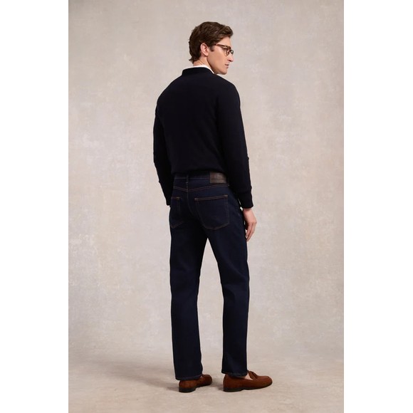 Holland Cooper Mens Blue Classic Straight Jean main image