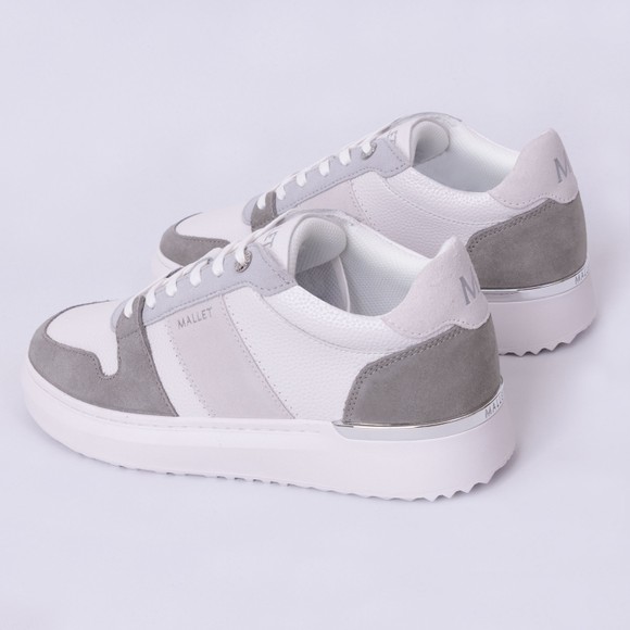 Mallet Mens White Hoxton Lite Trainer main image