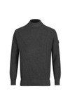 Luke 1977 Mens Grey Crew Neck Cromer Jumper