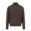 Troyer 1/4 Zip Merino Cashmere Jumper