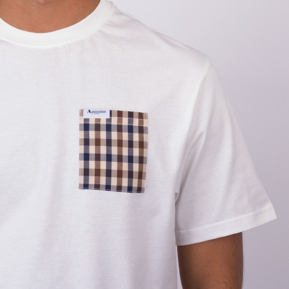Aquascutum Mens White Active Icon T-Shirt main image