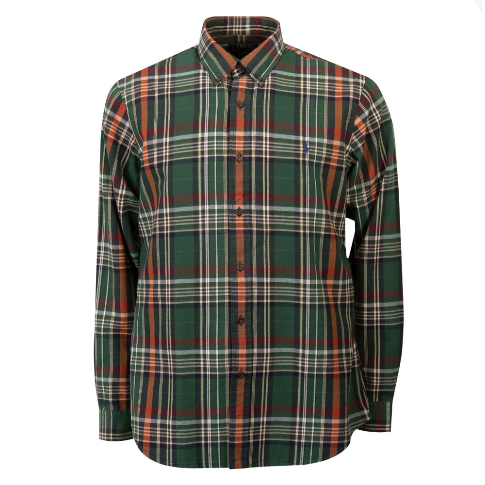 Custom Fit Plaid Twill Shirt Custom Fit Plaid Twill Shirt
