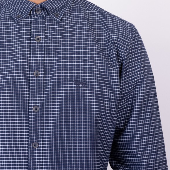 Rodd & Gunn Mens Blue Check Oxford Shirt main image
