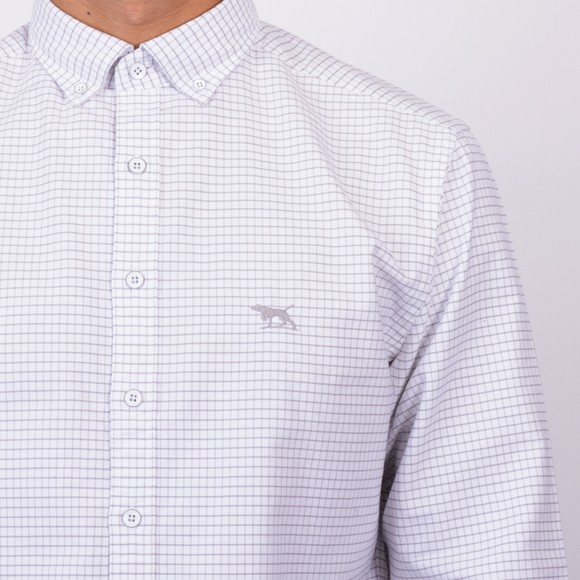 Rodd & Gunn Mens Brown Check Oxford Shirt main image