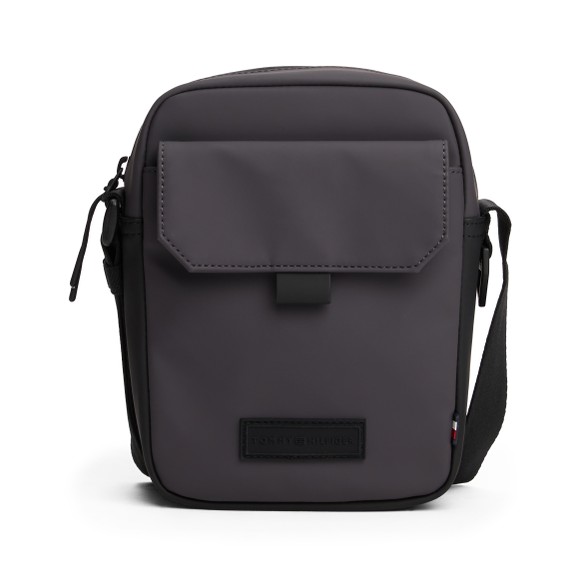 Tommy Hilfiger Mens Grey Seasonal Mini Reporter Bag main image