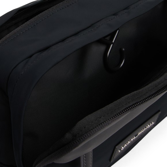 Tommy Hilfiger Mens Black Nylon Washbag main image